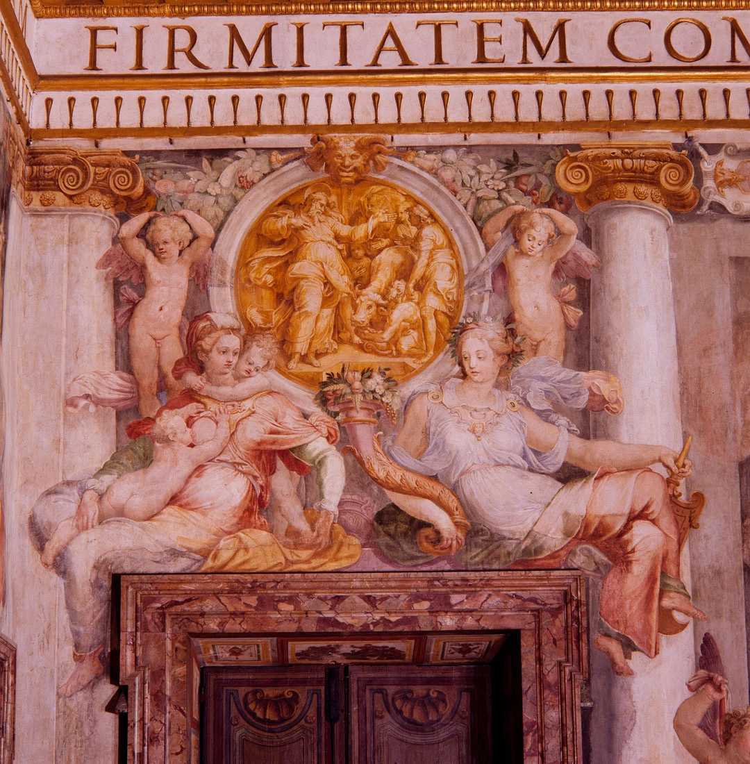 Perin del Vaga - Carità e Abbondanza, Castel Sant'Angelo, Roma